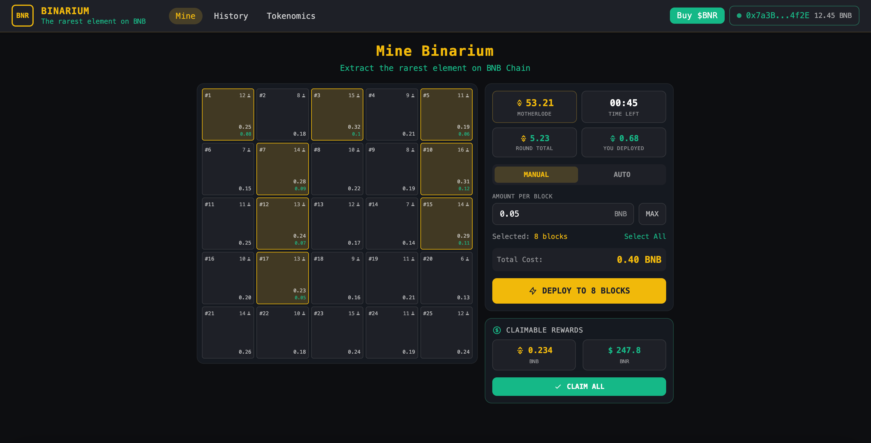 Binarium · The Store of Value on BNB Chain | Products | ShipYard HQ